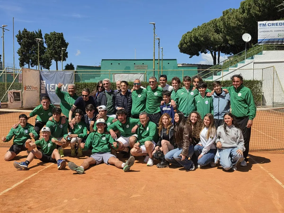 Il Circolo del Tennis\u00A0Polimeni è campione regionale di serie C\n