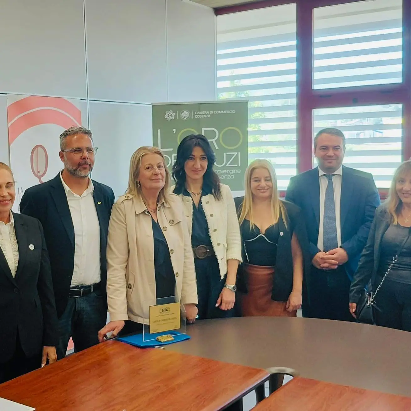 Montalto Uffugo, imprenditori argentini in visita all’azienda speciale Promocosenza\n