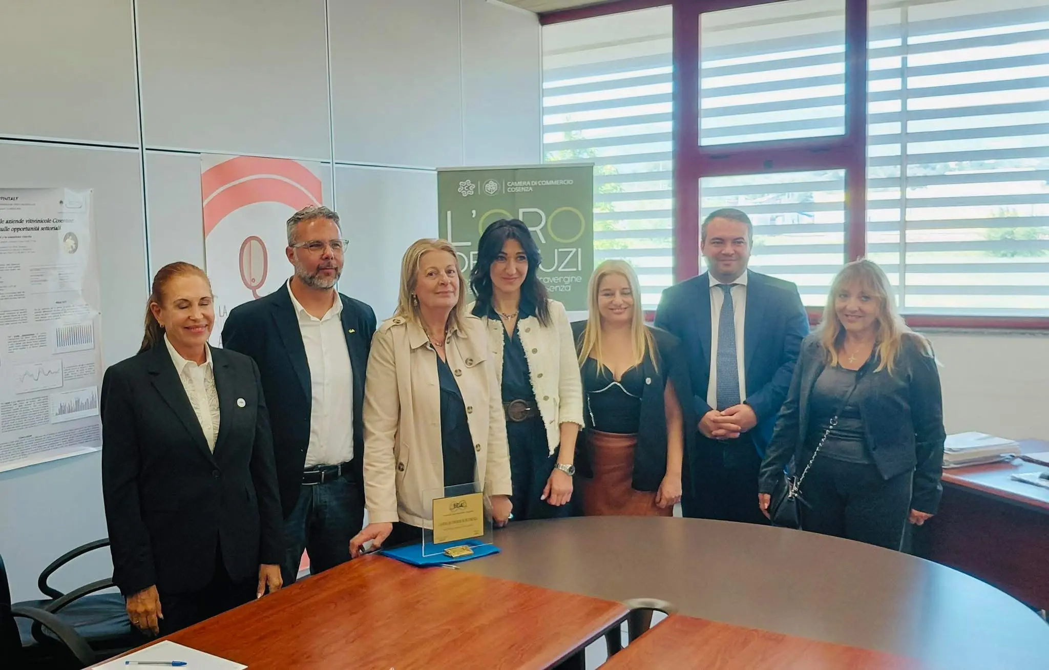 Montalto Uffugo, imprenditori argentini in visita all’azienda speciale Promocosenza\n