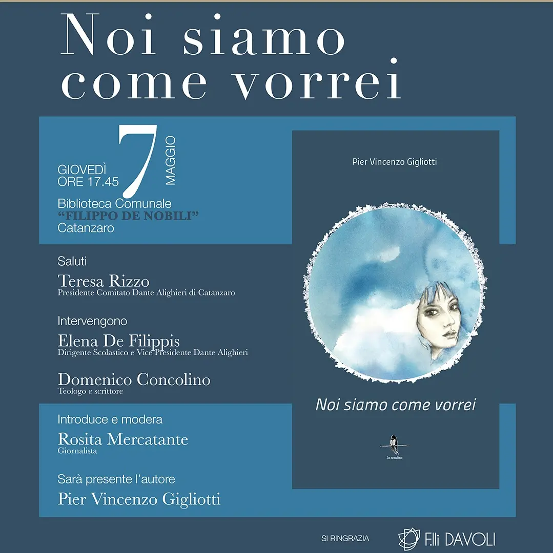 Lo sguardo della letteratura sui giovani:\u00A0alla biblioteca De Nobili\u00A0il nuovo romanzo di Pier Vincenzo Gigliotti\n