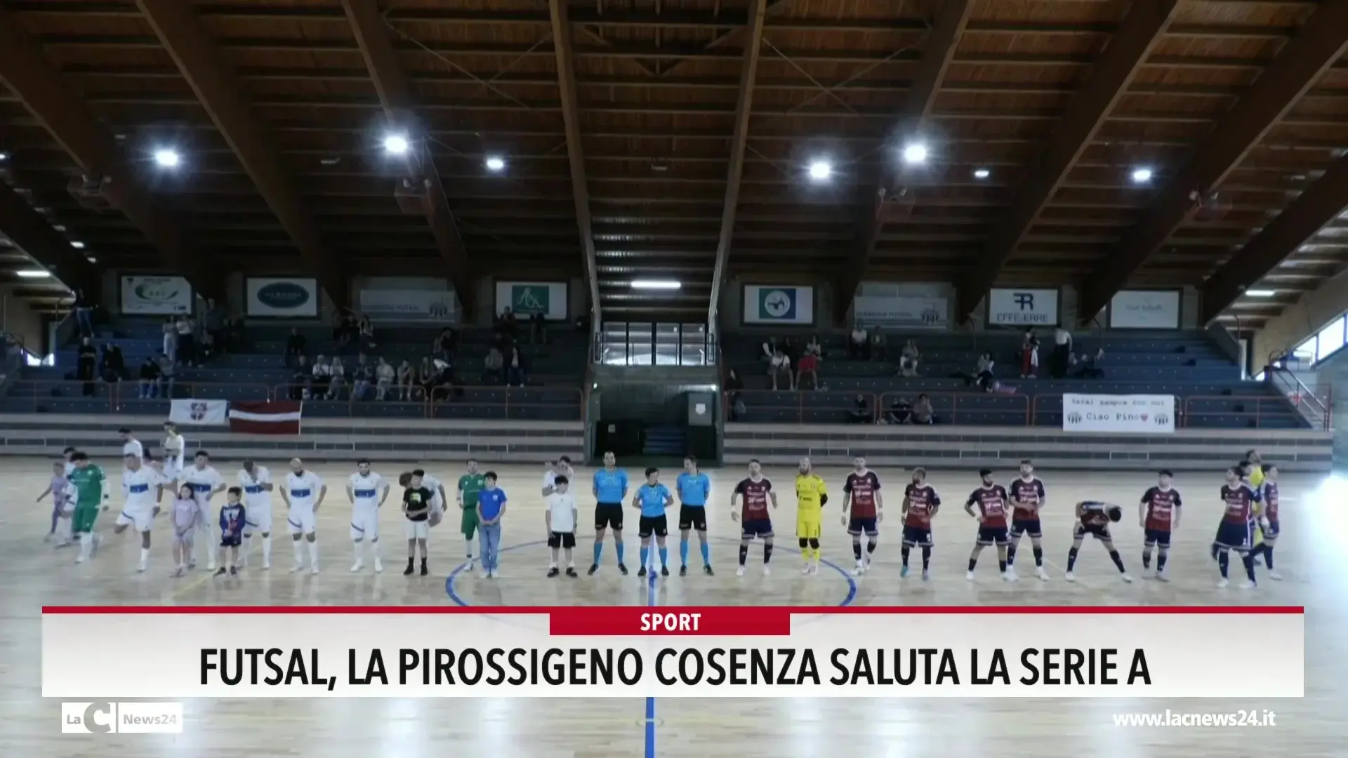 Futsal, la Pirossigeno Cosenza saluta la serie A
