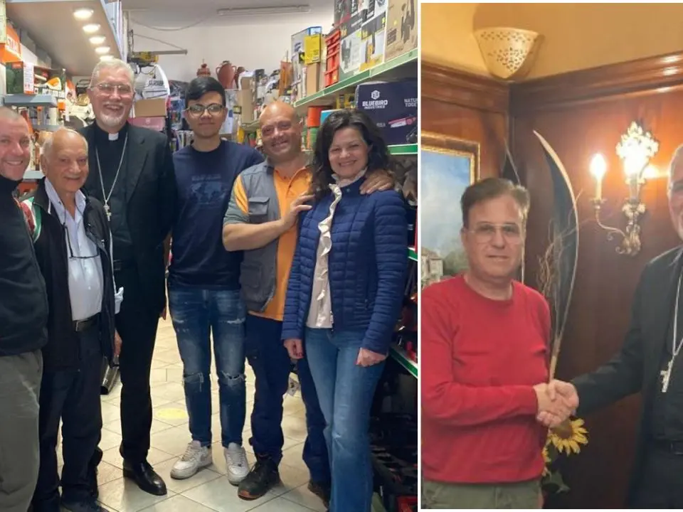 Intimidazioni nel Vibonese, il vescovo Attilio Nostro fa visita alle aziende colpite: «Atti sciagurati». Giovedì una fiaccolata di solidarietà