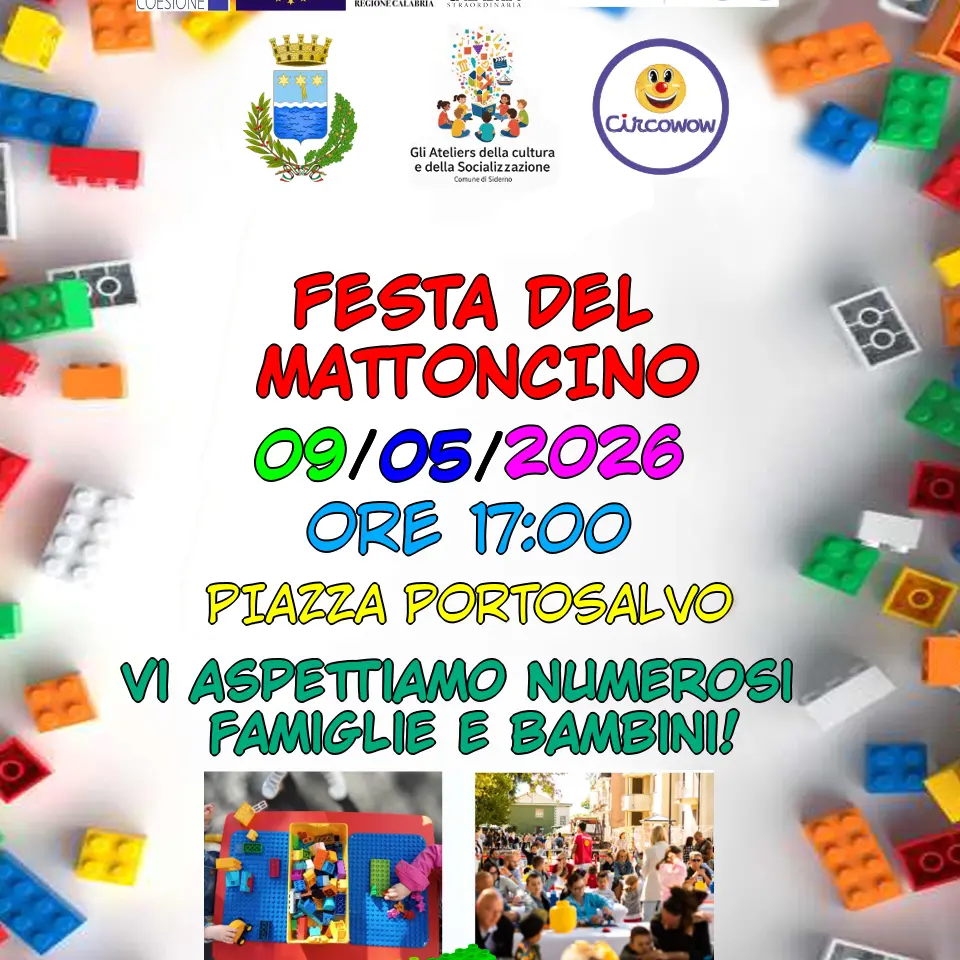 Siderno,\u00A0in Piazza Portosalvo la Festa del Mattoncino col Circo Wow\n