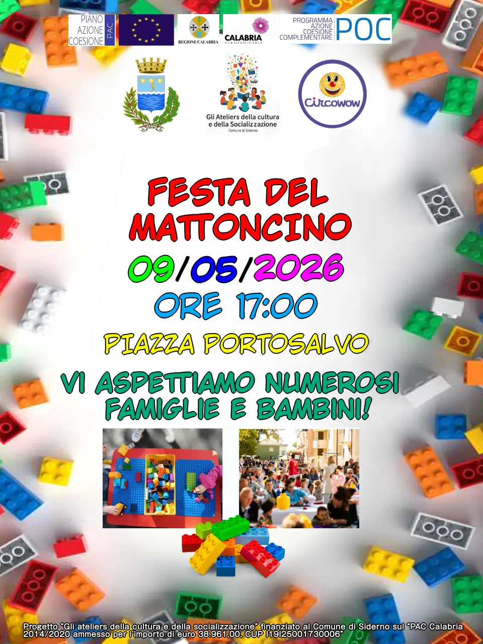 Siderno,\u00A0in Piazza Portosalvo la Festa del Mattoncino col Circo Wow\n