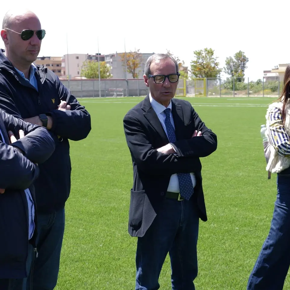 Il campo “Simone Neto Dell’Acqua” di Ciccarello consegnato dal Comune alla Federazione Italiana Giuoco Calcio\n