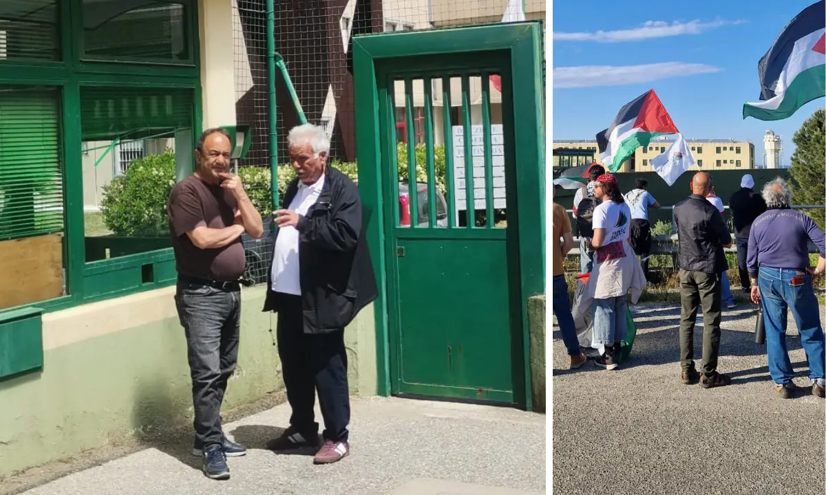 Lucano in visita al carcere di Rossano: denuncia e solidarietà ai detenuti palestinesi