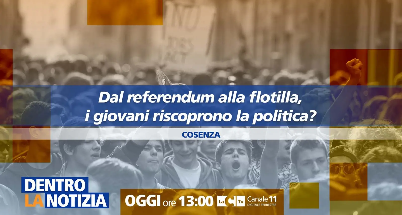 Dal Referendum alla Flotilla, i giovani riscoprono la politica? Approfondimento a Dentro la notizia\n