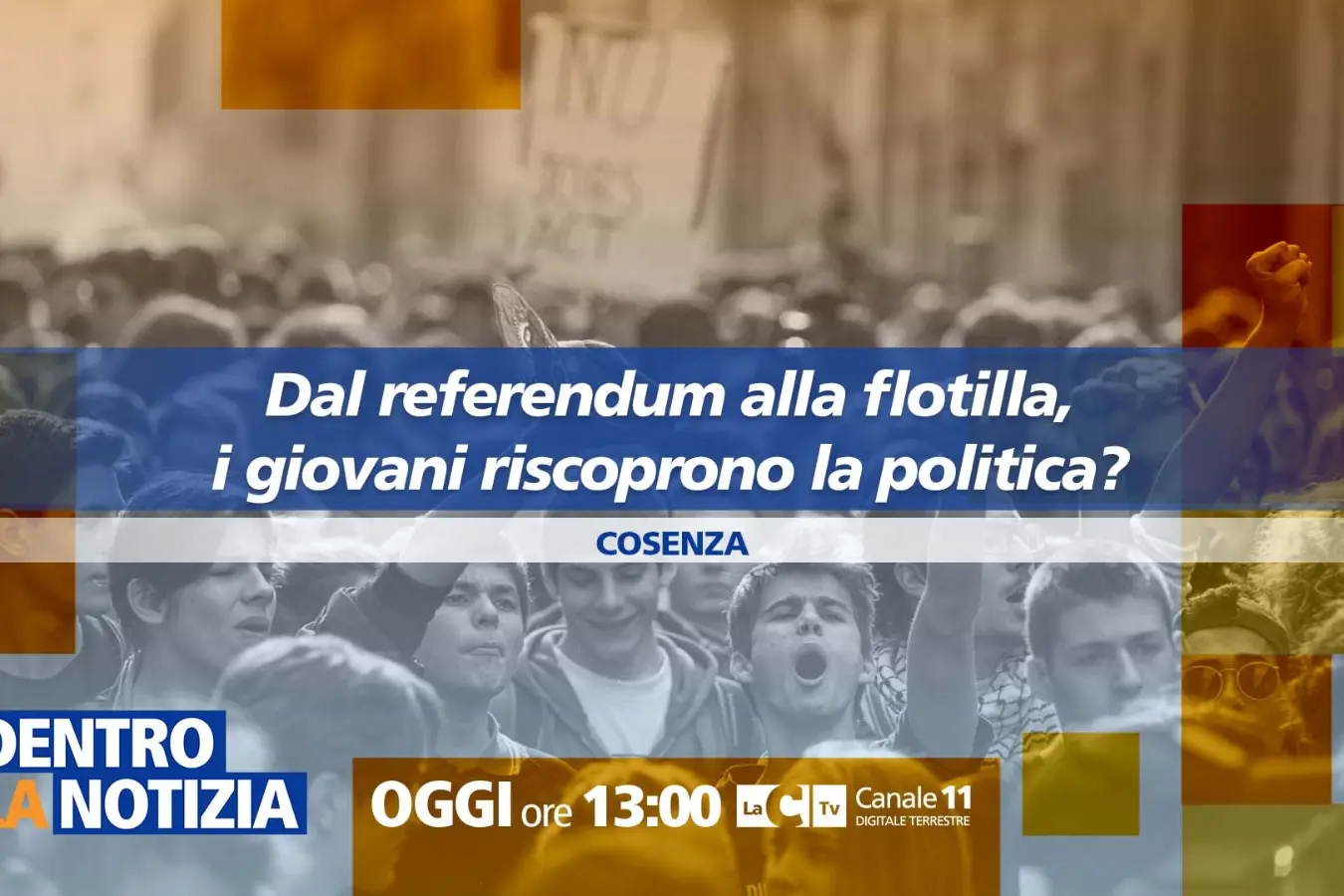 Dal Referendum alla Flotilla, i giovani riscoprono la politica? Approfondimento a Dentro la notizia\n