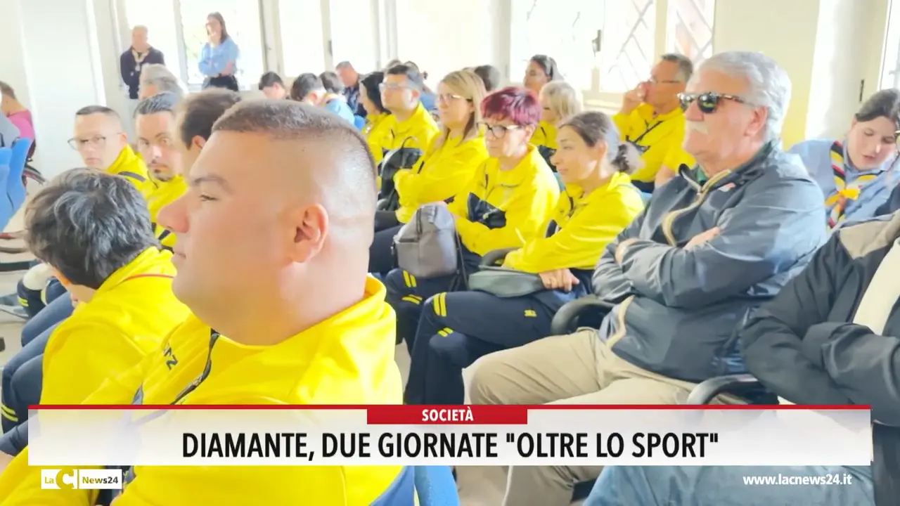 Diamante, due giornate oltre lo sport