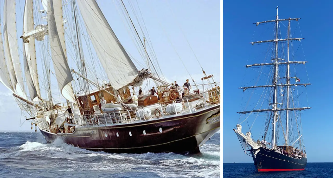 Approda a Vibo Marina il brigantino più grande del mondo: Nave Italia il 15 maggio in porto aperta al pubblico\n