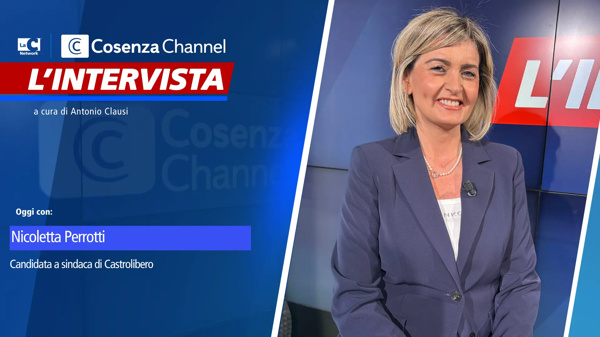 Perrotti: «Daremo continuità a Castrolibero e... un sindaco donna»