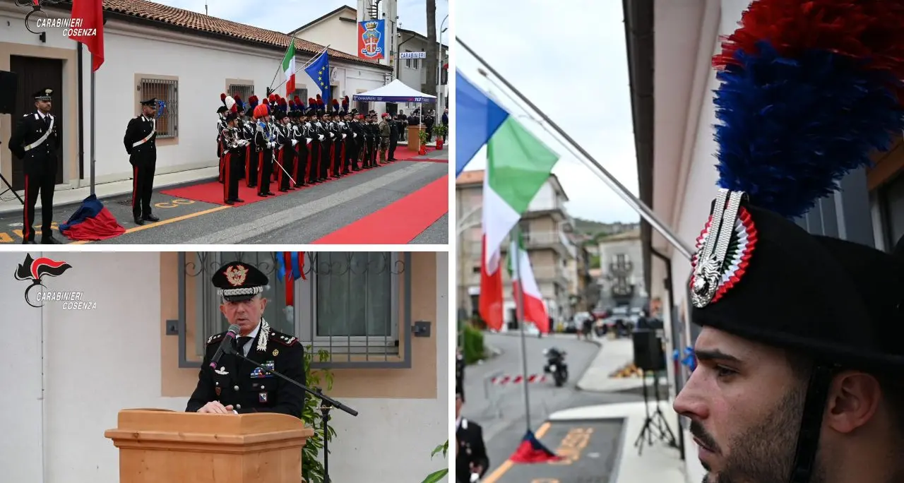 Lago, la Stazione dei carabinieri intitolata alla memoria di Giovan Battista Aloe\n