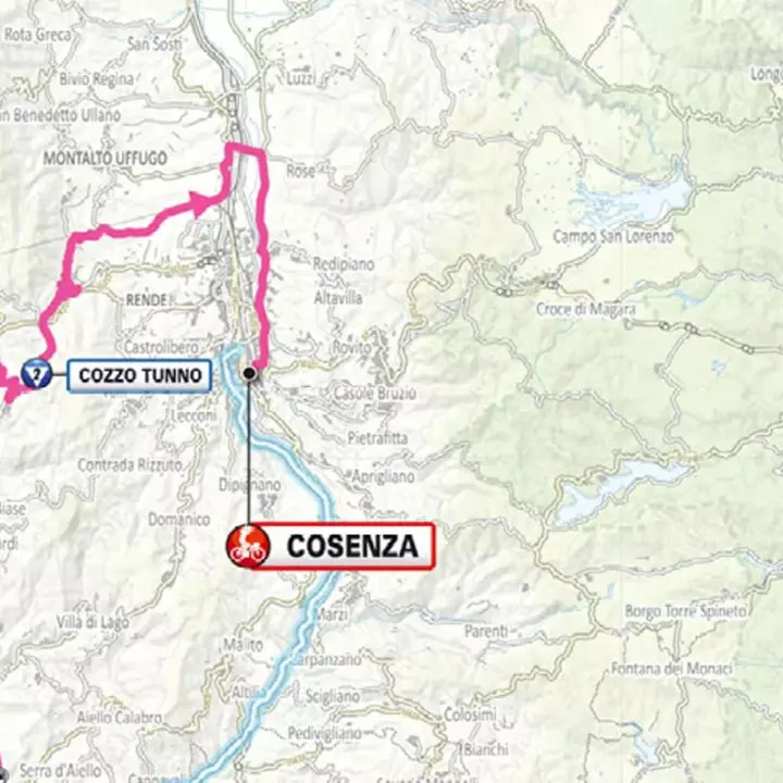 Cosenza si ferma per il Giro d’Italia: scuole chiuse il 12 maggio\n