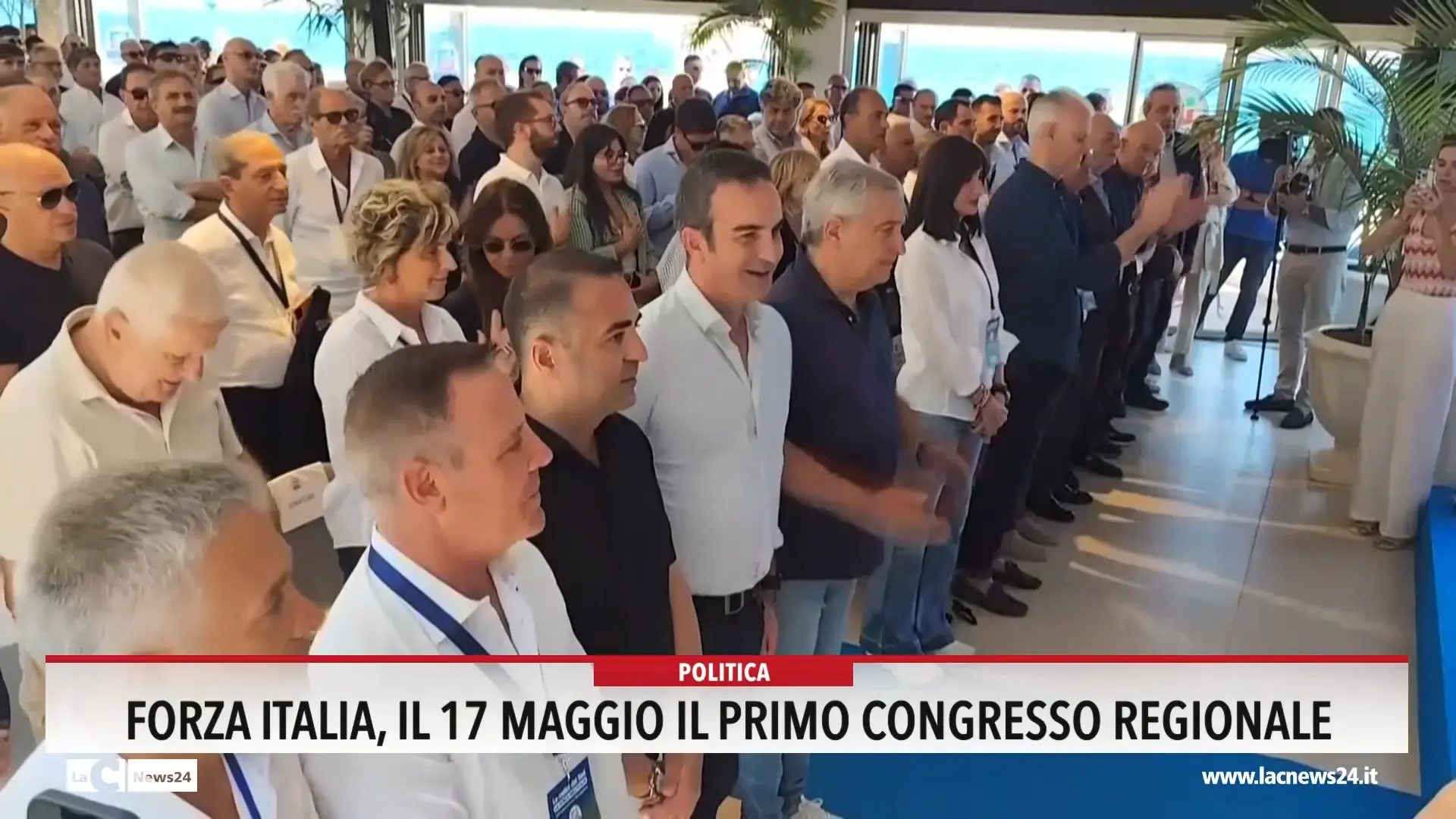 Forza Italia, il 17 maggio il primo congresso regionale