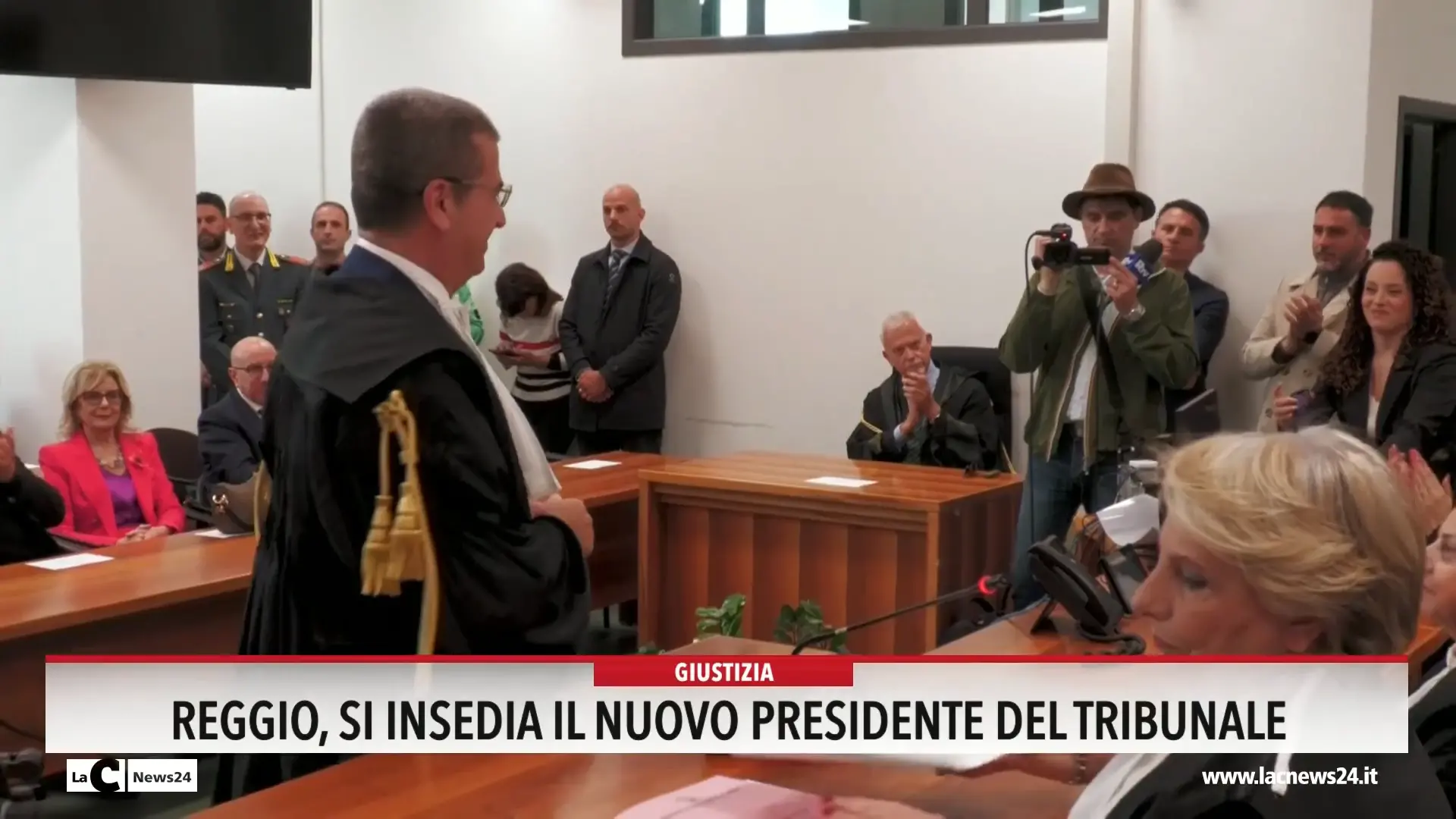 Reggio, si insedia il nuovo presidente del tribunale