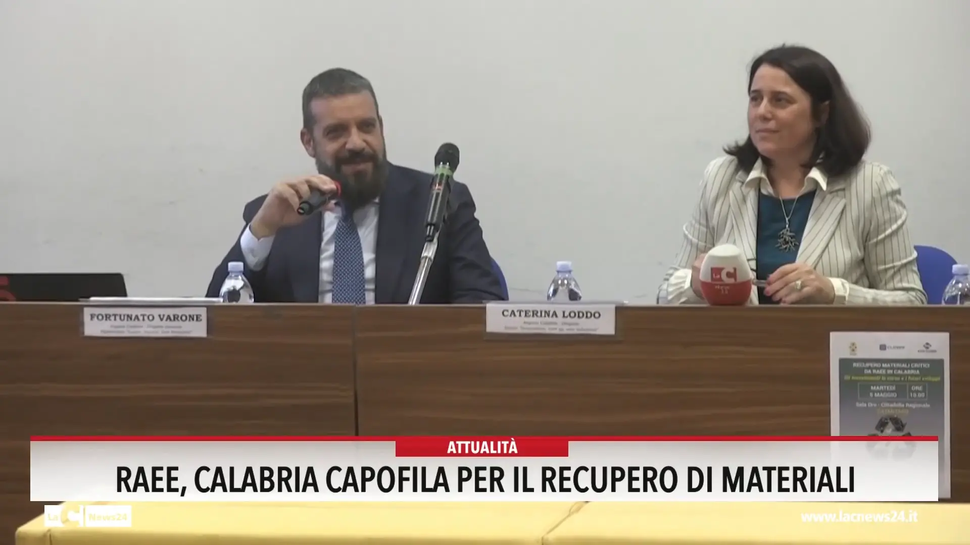 Raee Calabria capofila per il recupero di materiali
