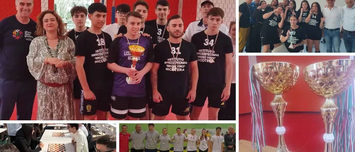 Giochi della Gioventù, successo per gli studenti\u00A0di Nicotera che si qualificano alle finali nazionali di pallavolo e bowling\n