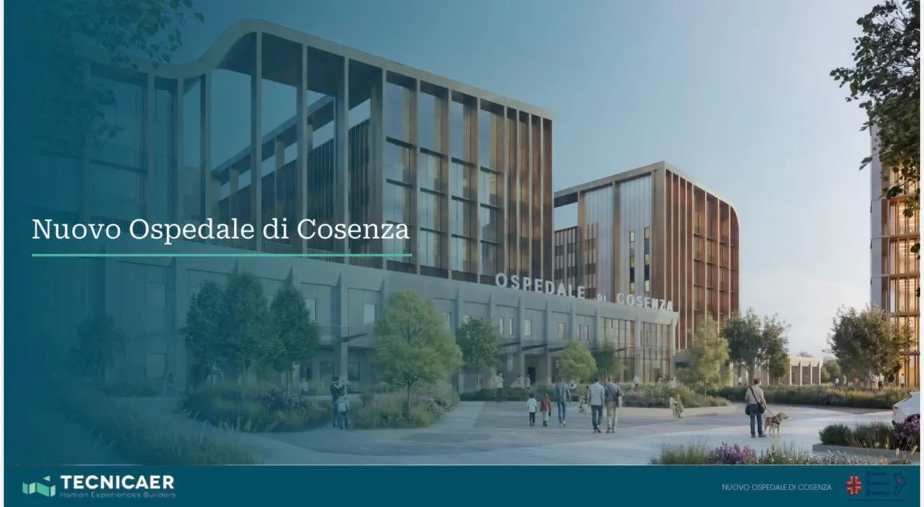 Nuovo ospedale di Cosenza, aggiudicata la verifica del progetto per 2,3 milioni di euro