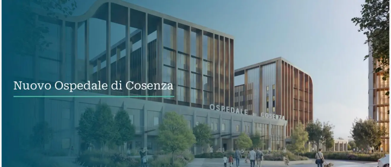 Nuovo ospedale di Cosenza, aggiudicata la verifica del progetto per 2,3 milioni di euro