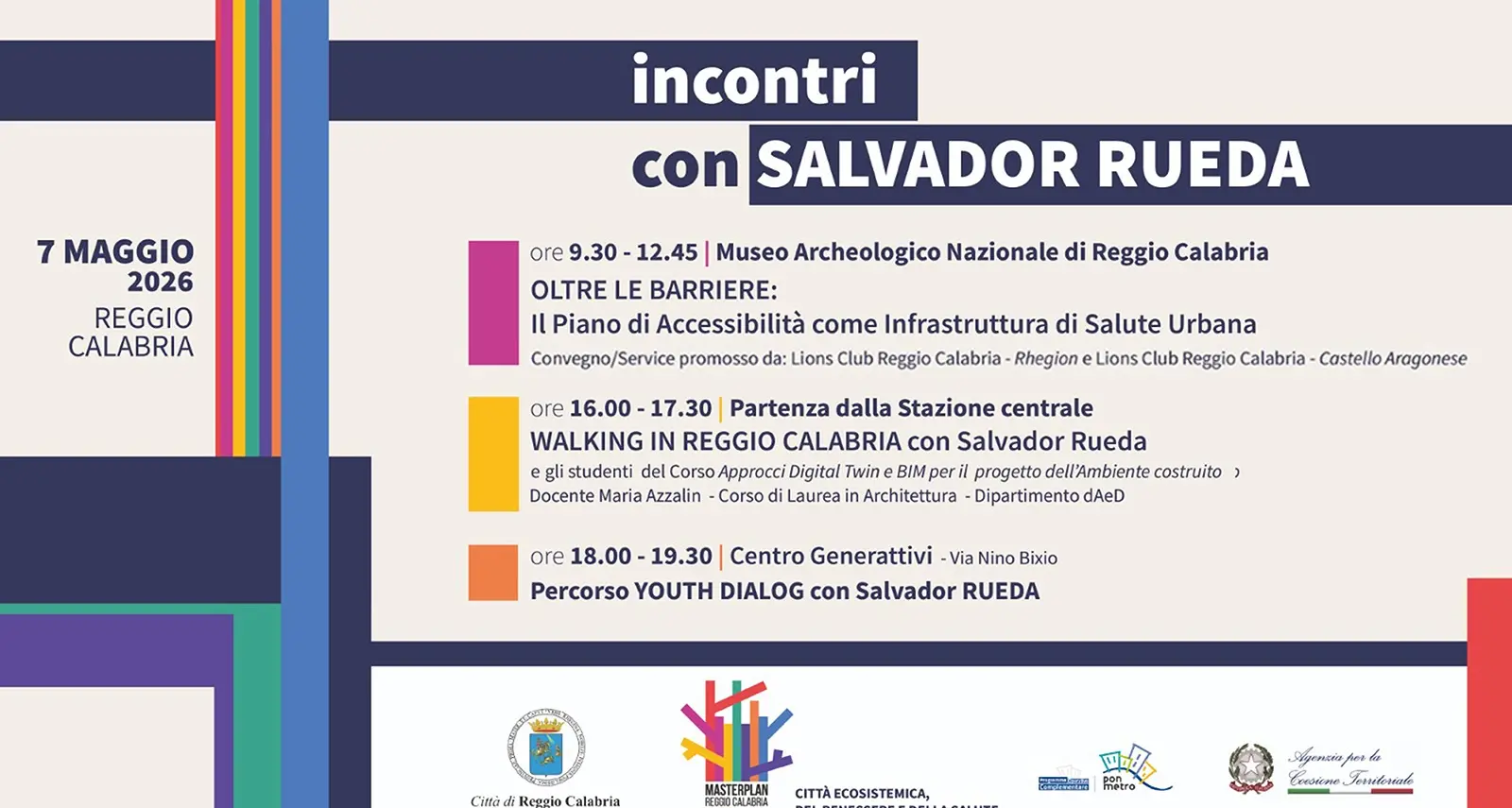Il 7 maggio a Reggio l’evento “Oltre le Barriere: Il Piano di Accessibilità come Infrastruttura di Salute Urbana”\n