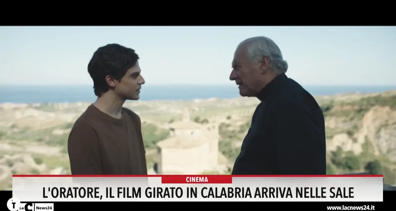 L'oratore, il film girato in Calabria arriva nelle sale