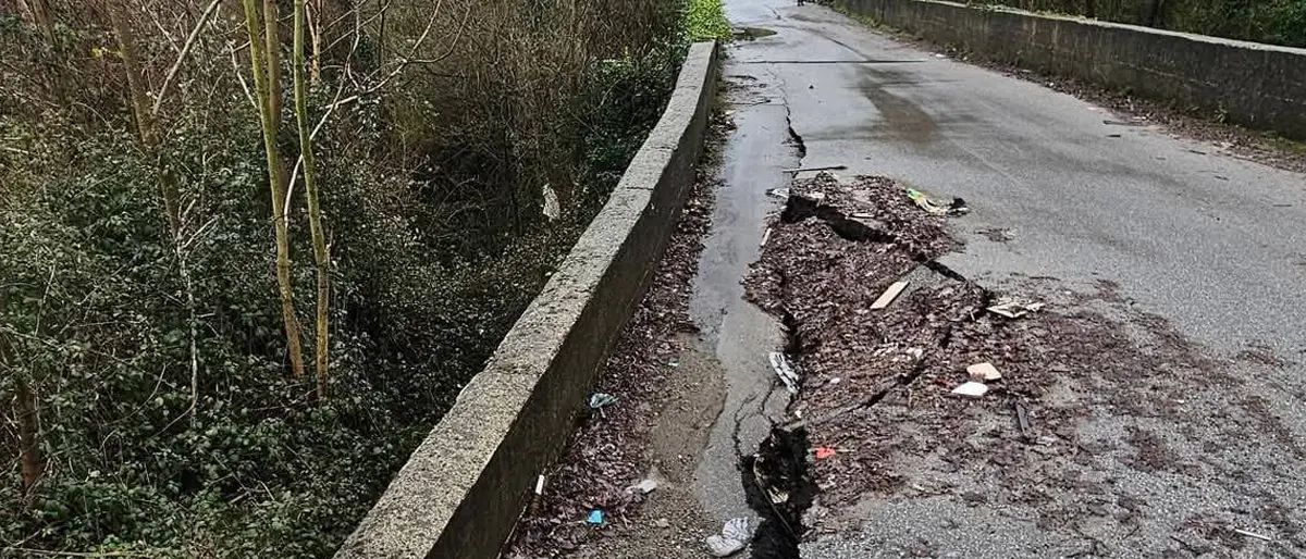 Crollo sulla SP\u00A081, sollecitati interventi urgenti per la viabilità di Mendicino, Cerisano, Castrolibero e Marano