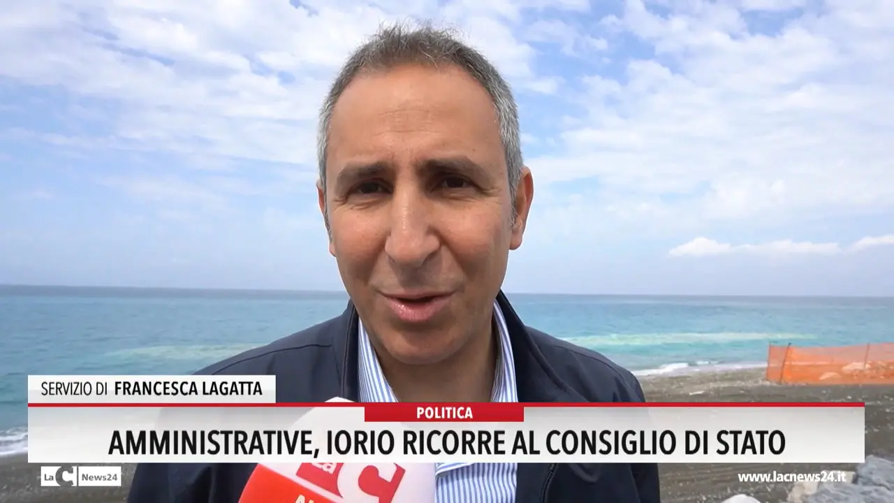 Amministrative, Iorio ricorre al Consiglio di Stato