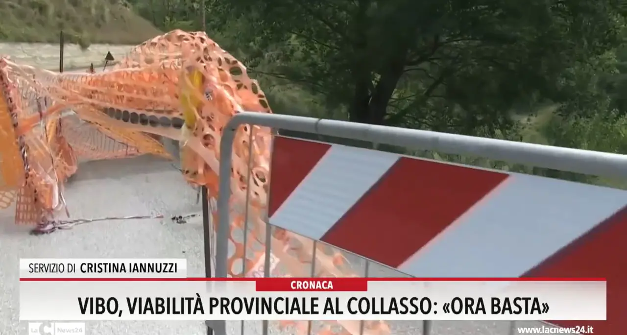 Vibo, viabilità provinciale al collasso: «Ora basta»