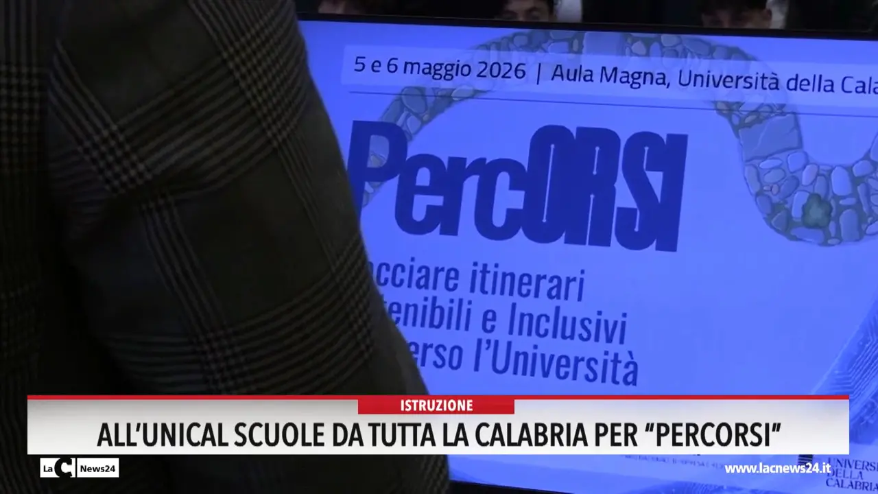 All'Unical scuole da tutta la Calabria per \"Percorsi\"