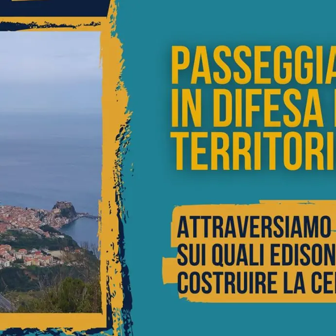 Impianto Edison a Favazzina,\u00A0sabato la passeggiata per la Difesa della Costa Viola\n