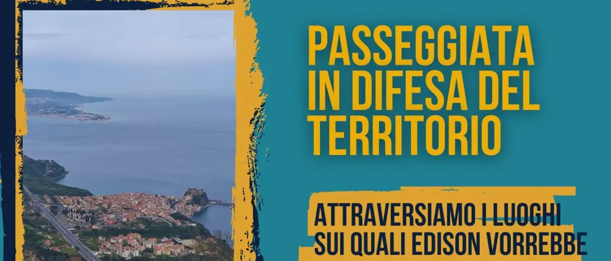 Impianto Edison a Favazzina,\u00A0sabato la passeggiata per la Difesa della Costa Viola\n