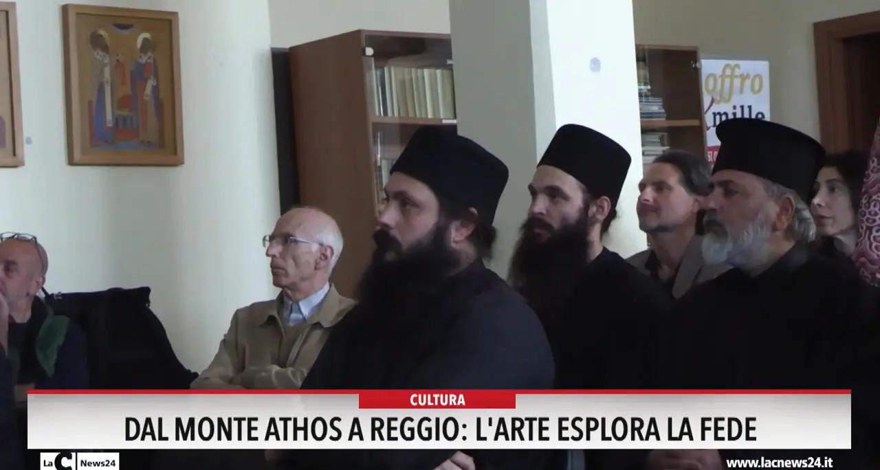 Dal Monte Athos a Reggio l arte esplora la fede