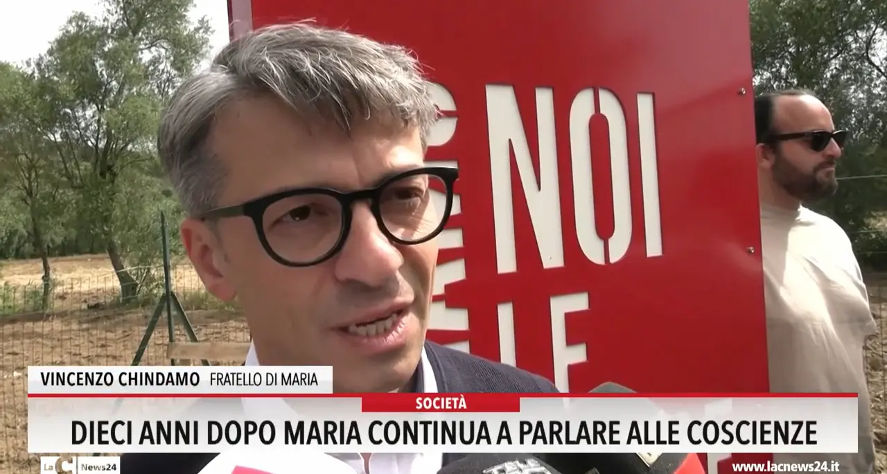 Dieci anni dopo Maria continua a parlare alle coscienze