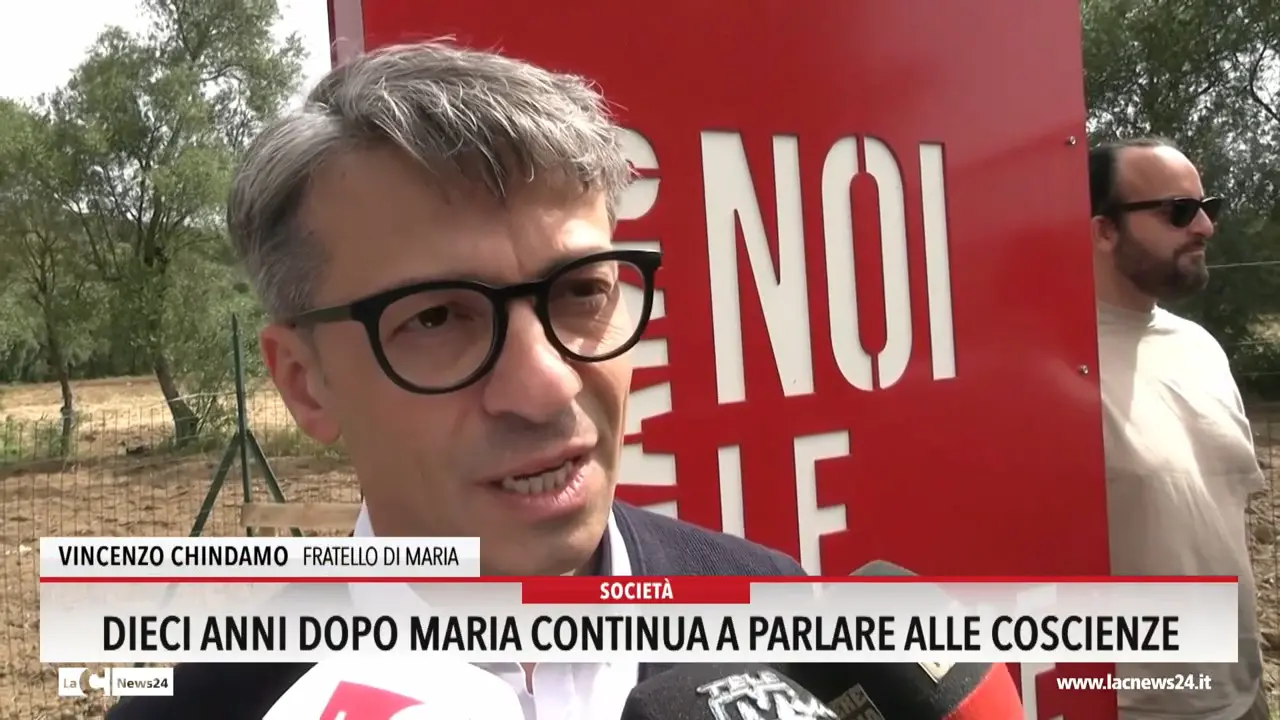 Dieci anni dopo Maria continua a parlare alle coscienze