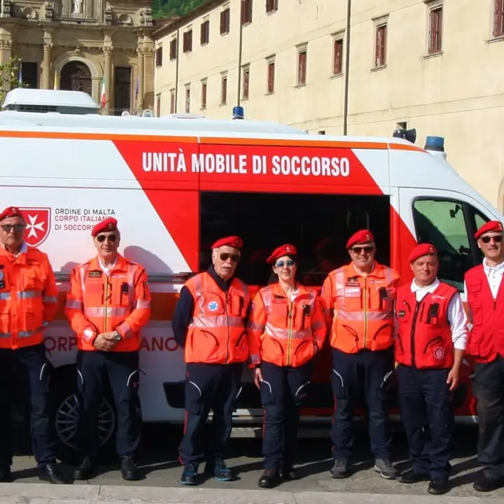 San Francesco di Paola, il Corpo di Malta assiste i pellegrini arrivati da tutta la Calabria\n
