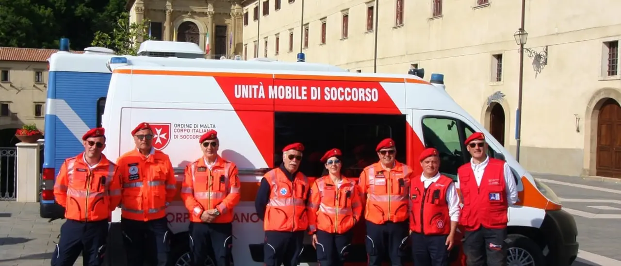 San Francesco di Paola, il Corpo di Malta assiste i pellegrini arrivati da tutta la Calabria\n
