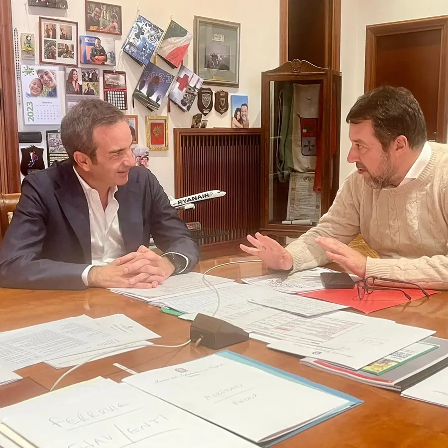 Il Ponte fa litigare Salvini e Occhiuto: scontro sulle nomine nel consiglio d'amministrazione della Stretto di Messina\n