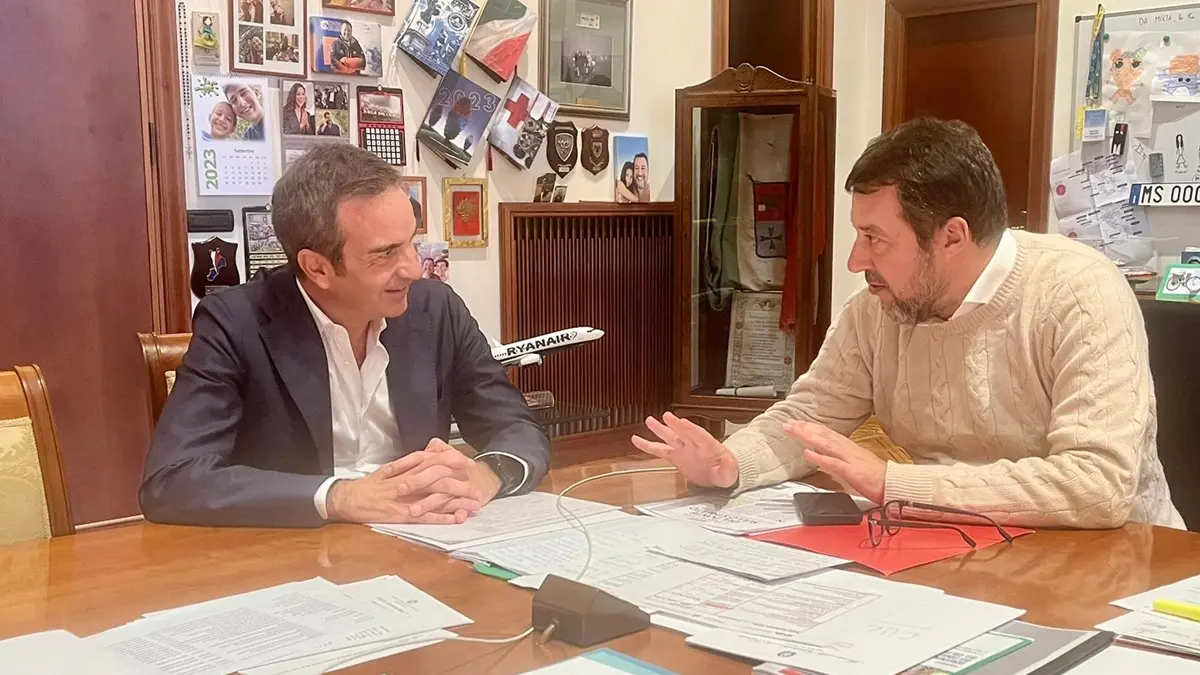 Il Ponte fa litigare Salvini e Occhiuto: scontro sulle nomine nel consiglio d'amministrazione della Stretto di Messina\n