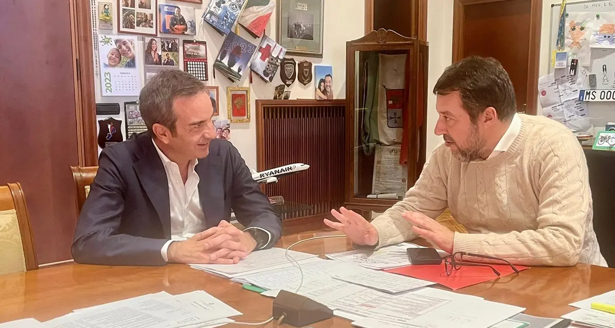 Il Ponte fa litigare Salvini e Occhiuto: scontro sulle nomine nel consiglio d'amministrazione della Stretto di Messina\n