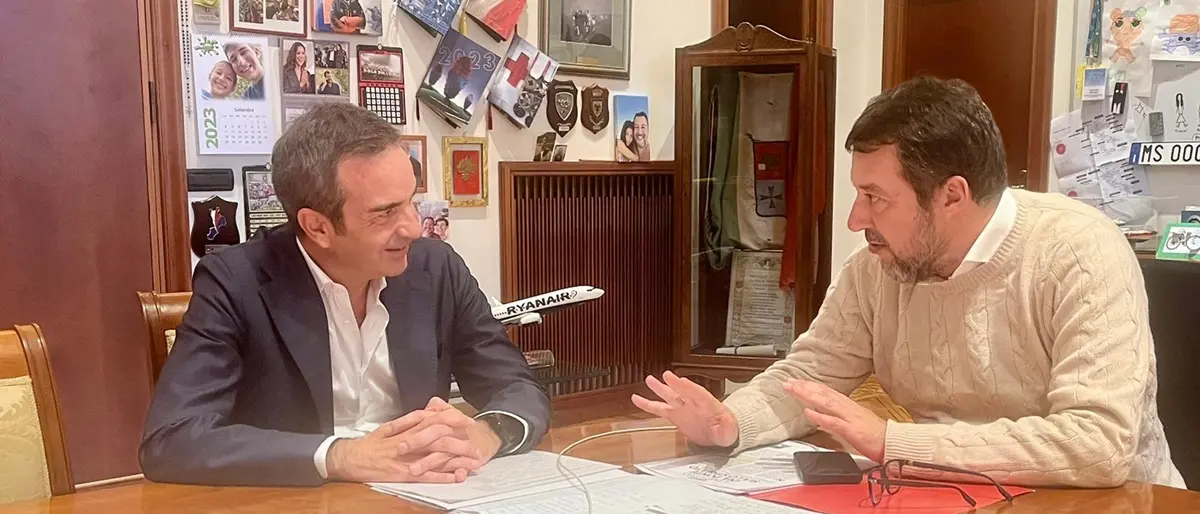 Il Ponte fa litigare Salvini e Occhiuto: scontro sulle nomine nel consiglio d'amministrazione della Stretto di Messina\n