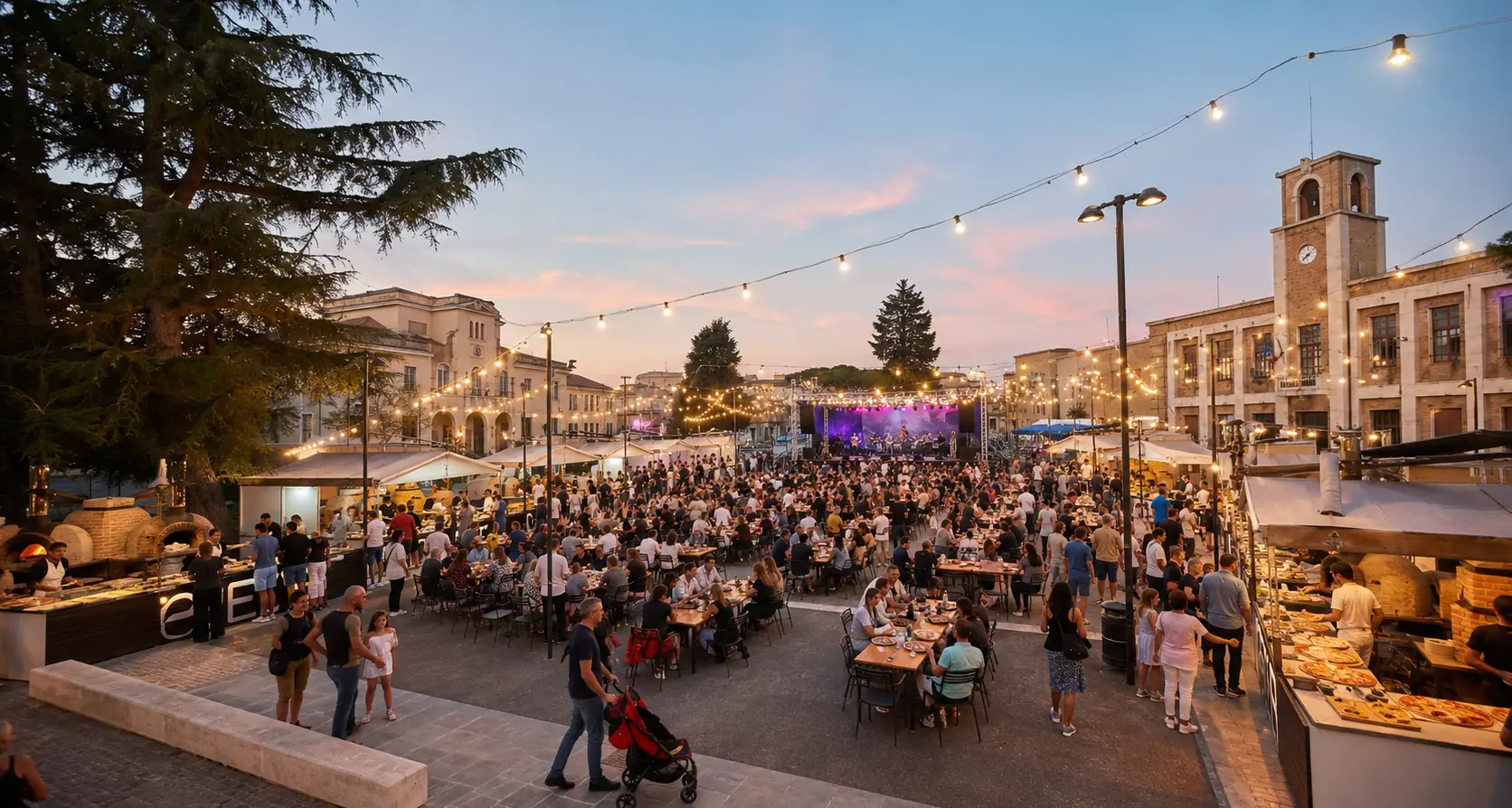 Pizza Fest a Vibo, tre serate di gusto e musica in piazza: 600 posti a sedere e sette pizzerie partecipanti, ecco il programma\n
