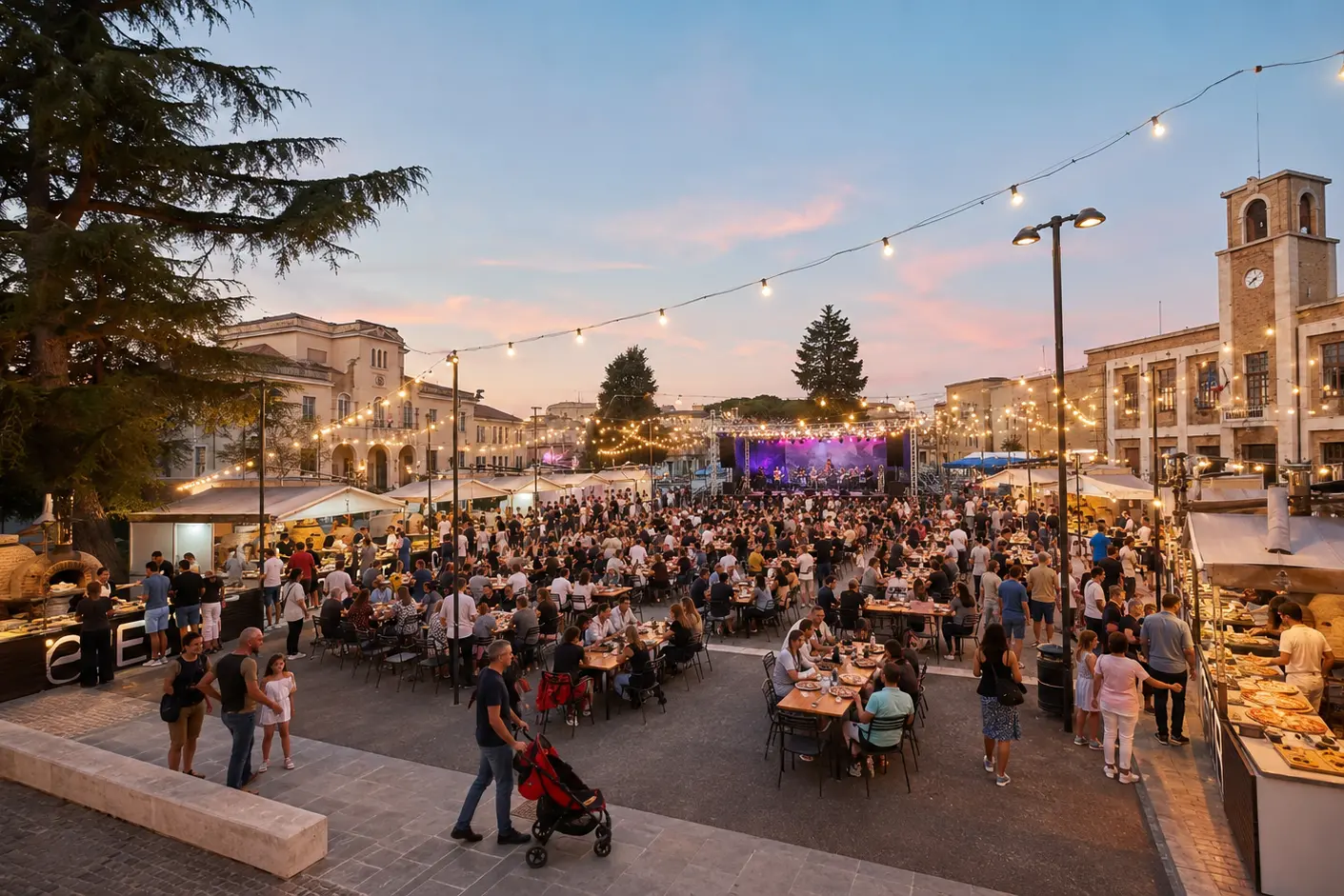Pizza Fest a Vibo, tre serate di gusto e musica in piazza: 600 posti a sedere e sette pizzerie partecipanti, ecco il programma\n