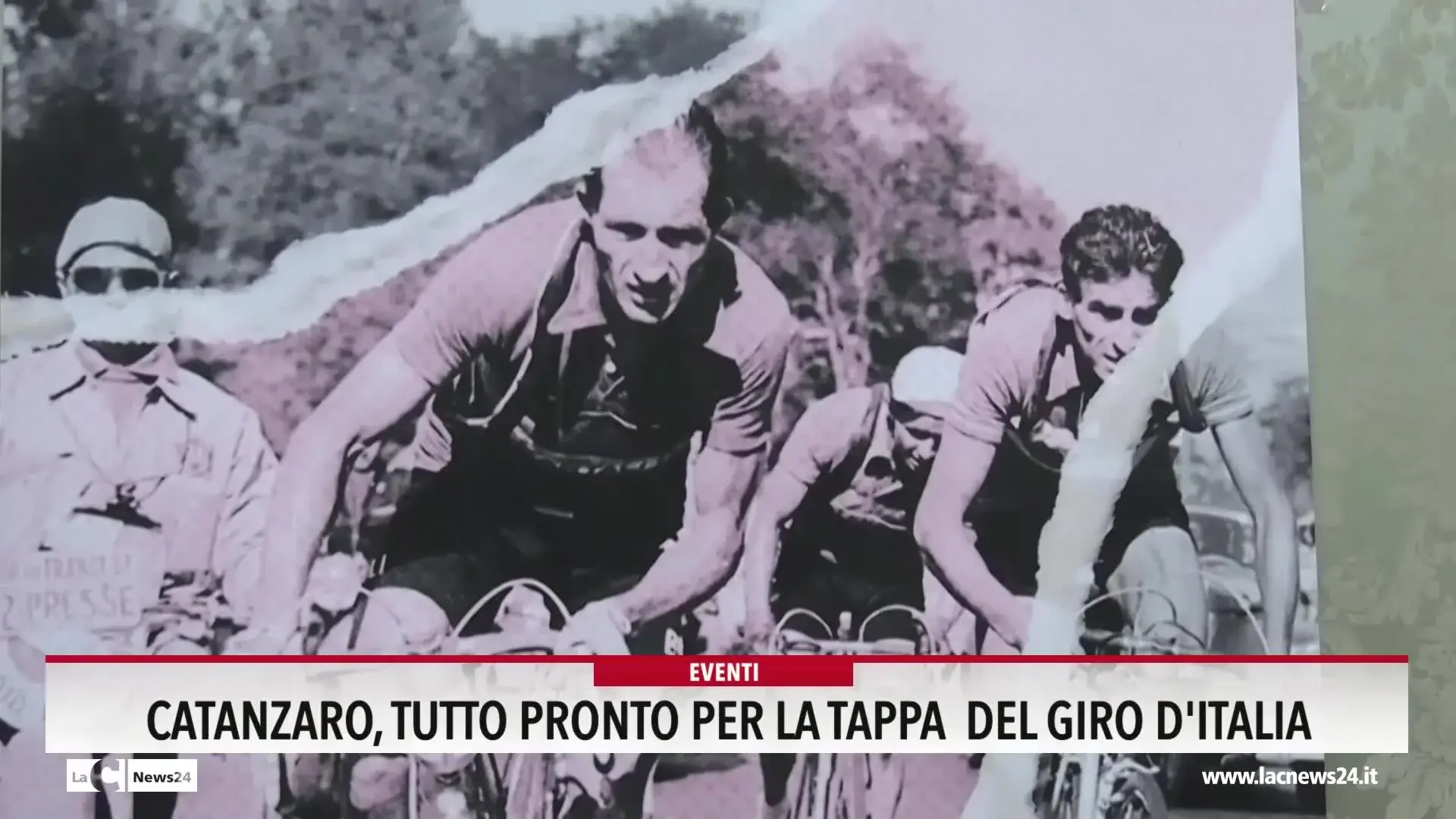 Catanzaro, tutto pronto per la tappa del giro d'Italia