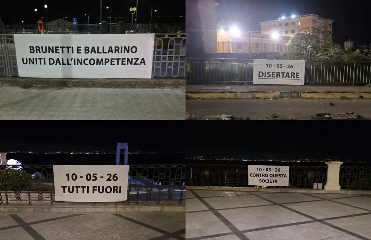 Reggina, la protesta degli ultrà si intensifica: la città tappezzata di striscioni contro la società\n