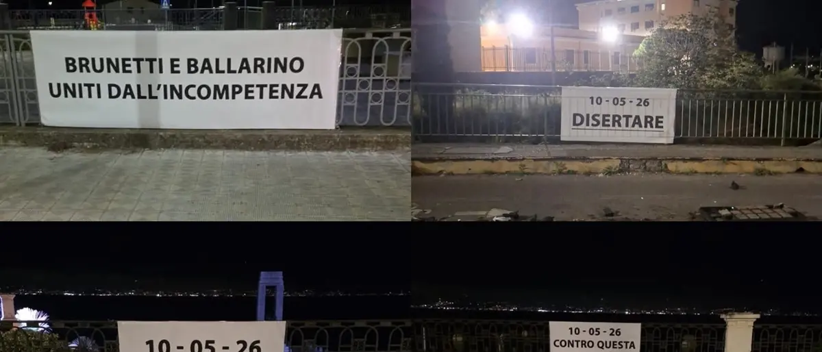 Reggina, la protesta degli ultrà si intensifica: la città tappezzata di striscioni contro la società\n