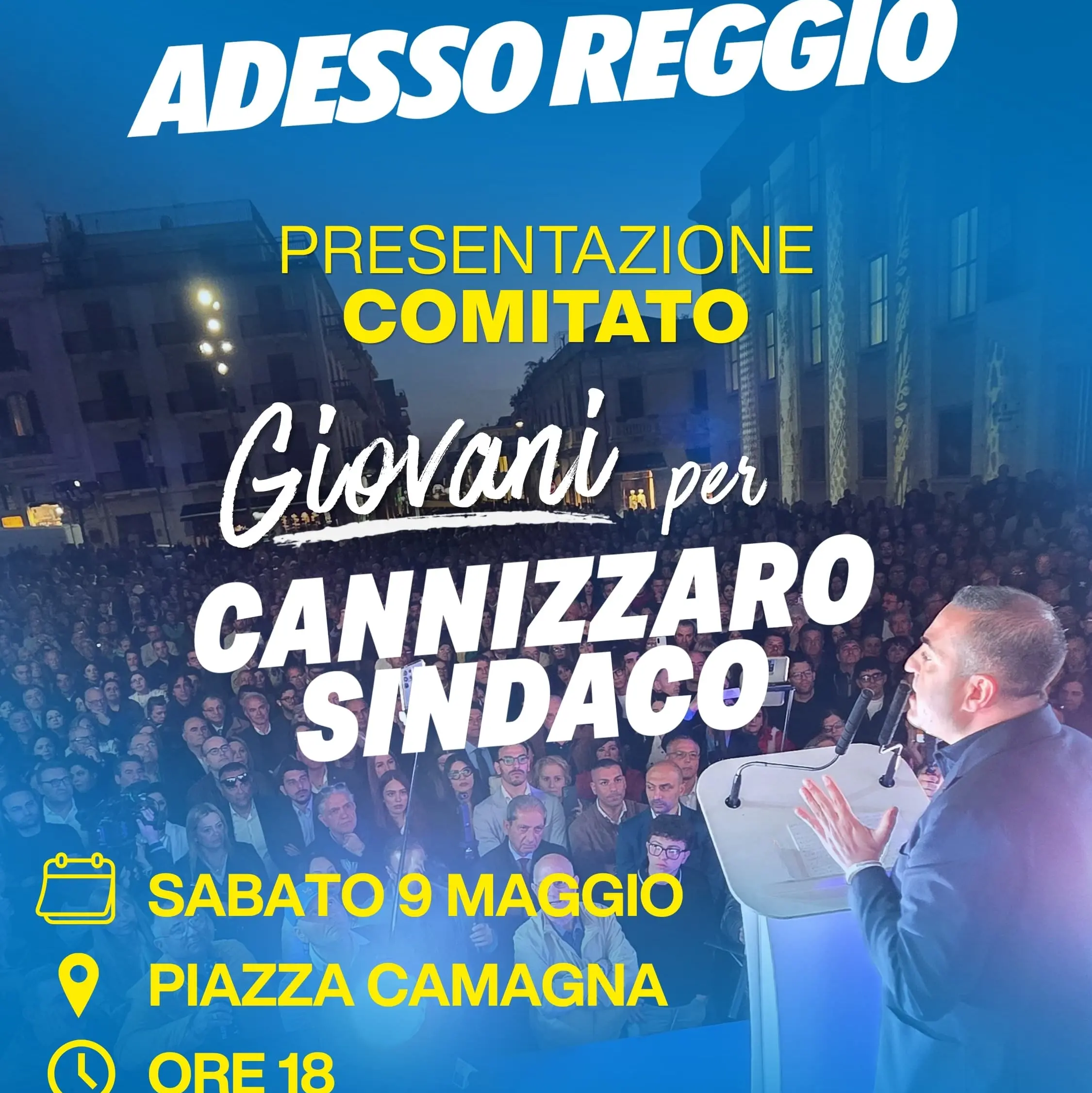 Sabato a Piazza Camagna la presentazione del comitato “Giovani per Cannizzaro Sindaco”\n