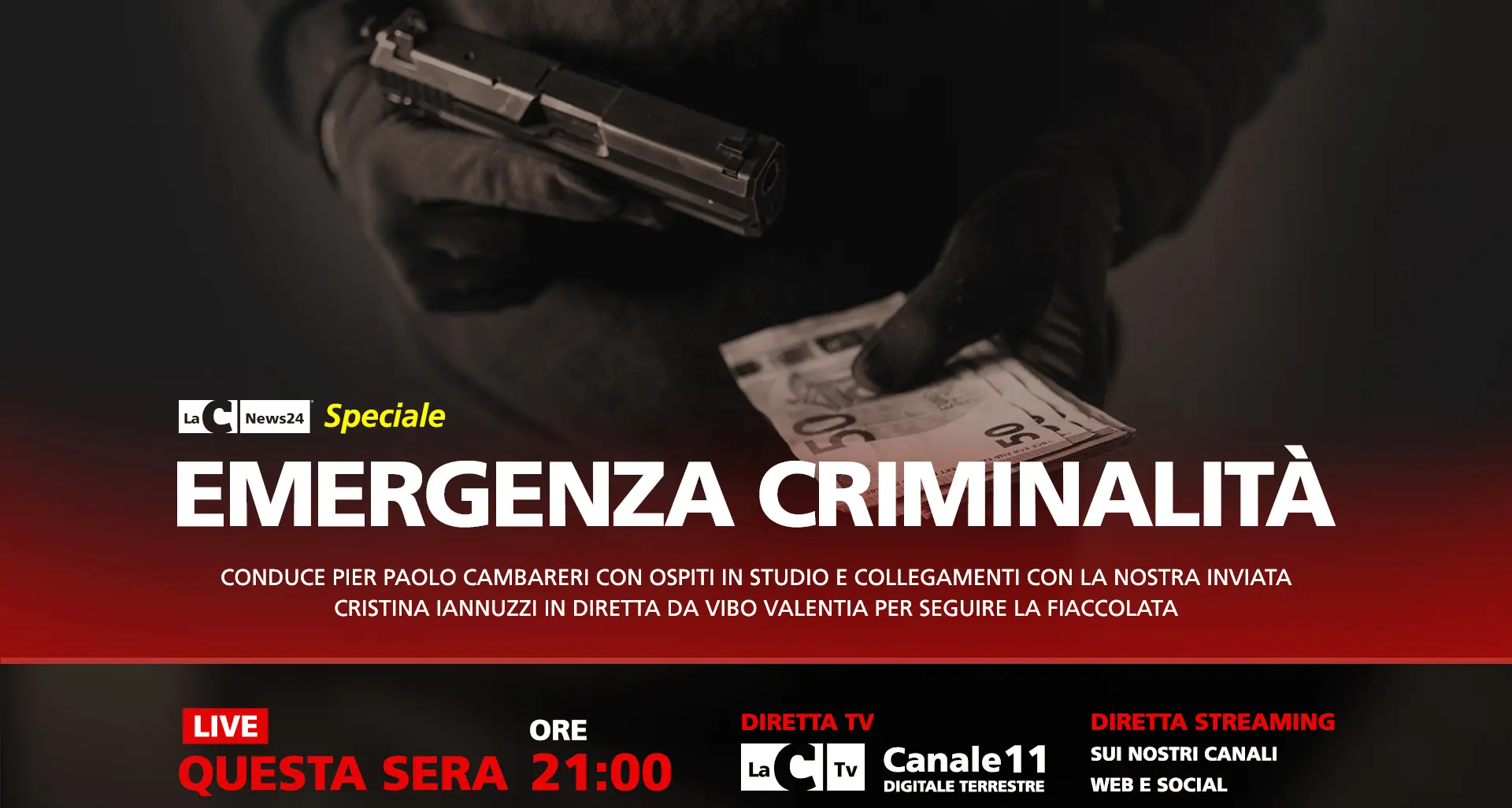 Intimidazioni nel Vibonese, stasera la fiaccolata organizzata dalla Diocesi in diretta su LaC Tv\n\n\n