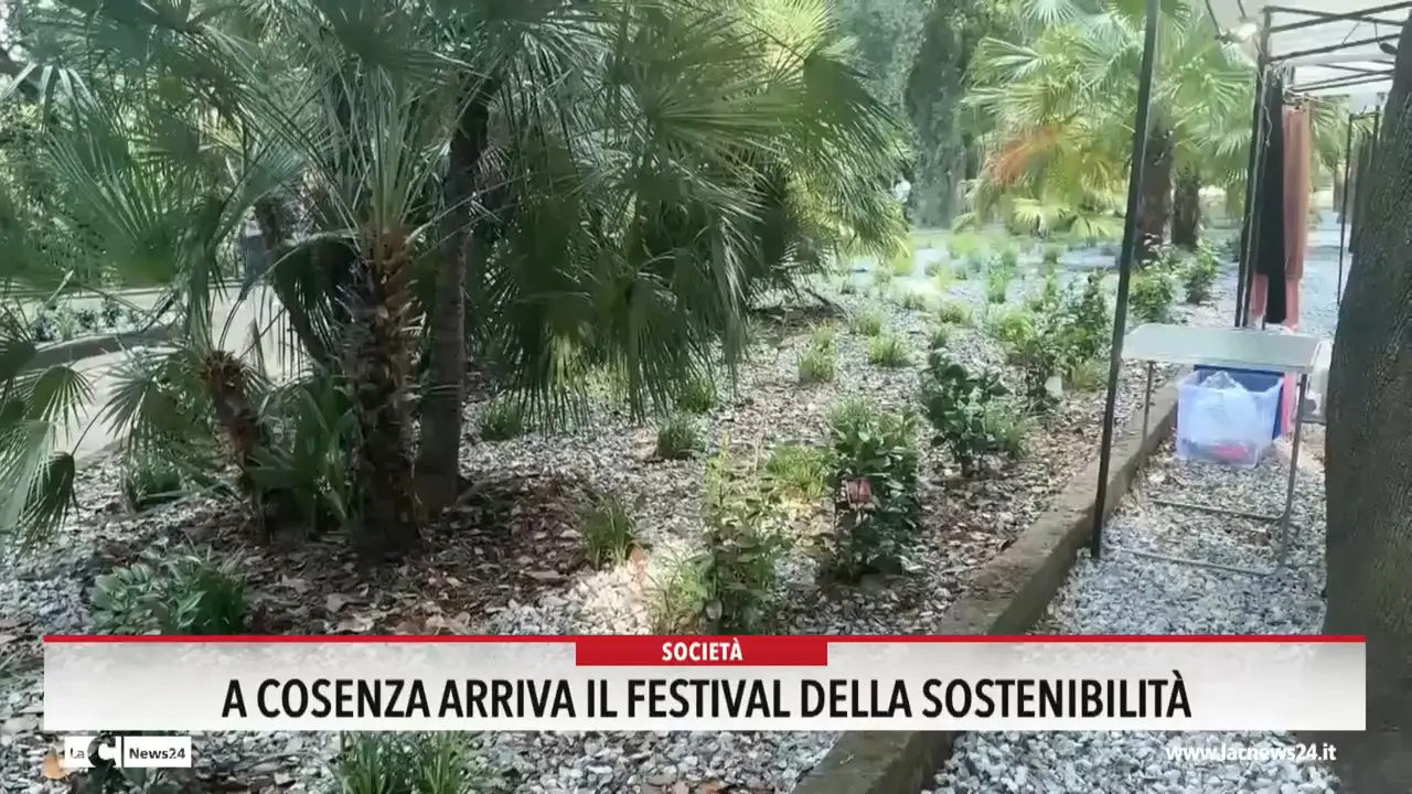 A Cosenza arriva il festival della sostenibilità