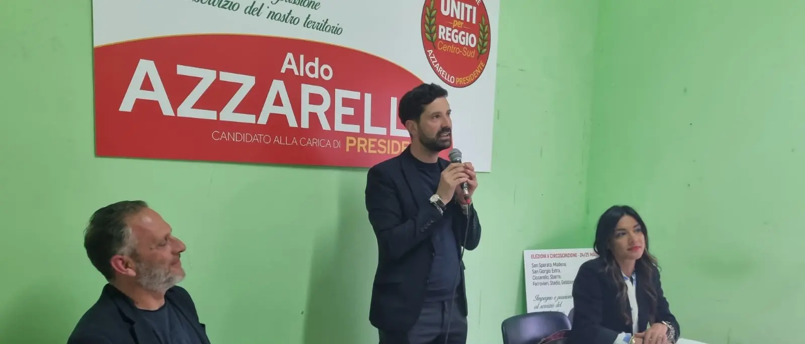 Reggio,\u00A0inaugurata la segreteria politica di Aldo Azzarello\n
