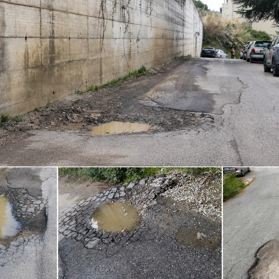 La strada per la stazione di Vibo-Pizzo tra crateri e degrado: la Pec del Comune a Ferrovie senza risposta da 6 mesi\n